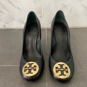Tory Burch wedge heel.